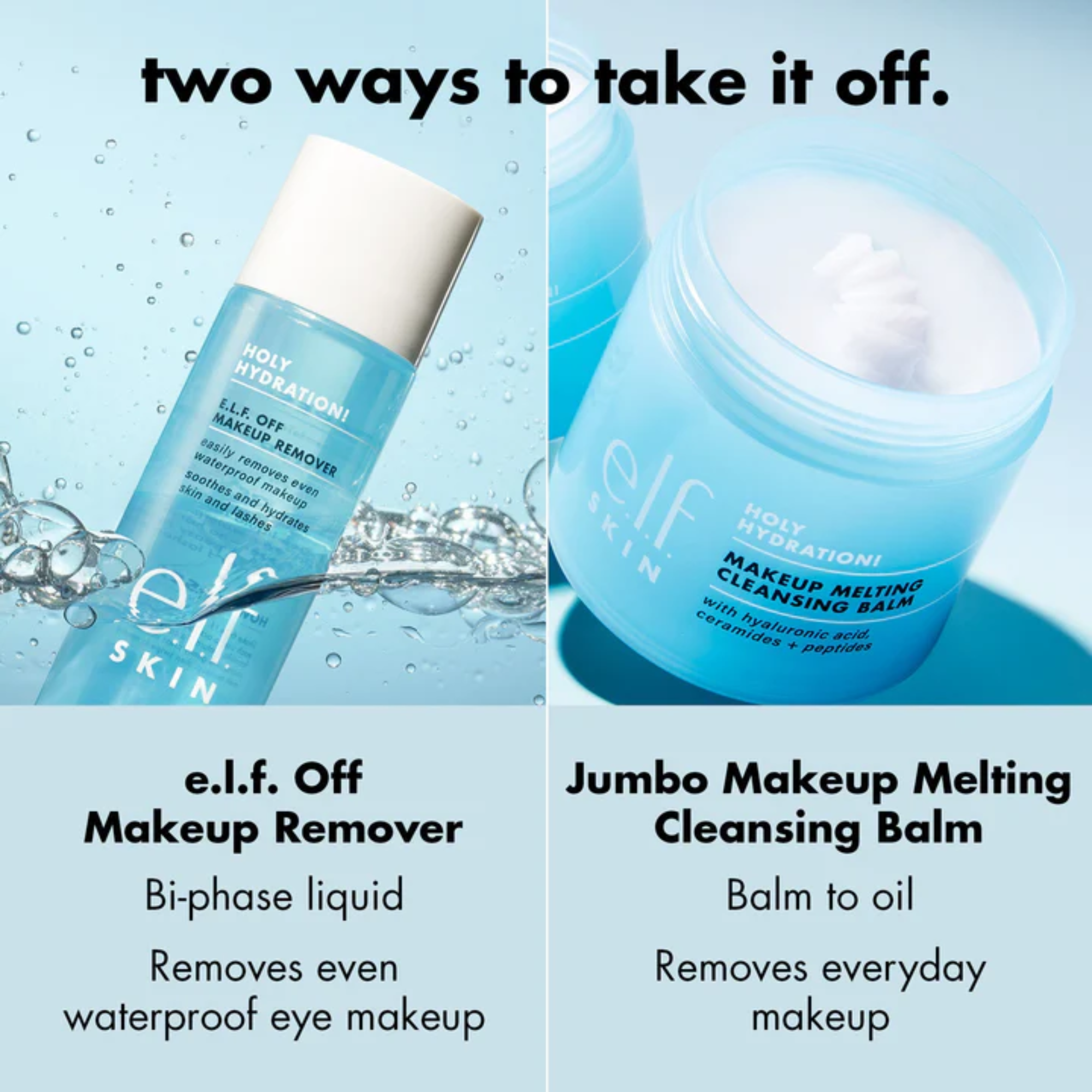 e.l.f. Holy Hydration! Makeup Melting Cleansing Balm