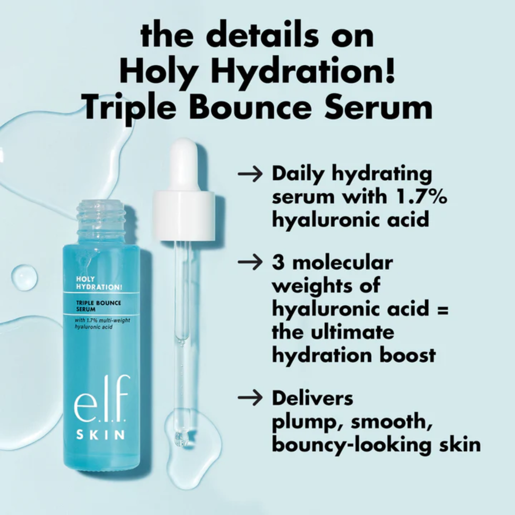 e.l.f. Holy Hydration! Triple Bounce Serum