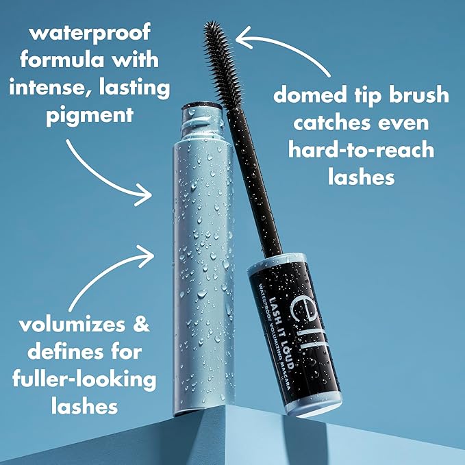 e.l.f. Lash It Loud Waterproof Mascara (Black)