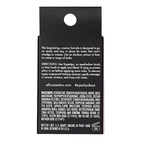 e.l.f. No Budge Cream Eyeshadow (Wildflower)