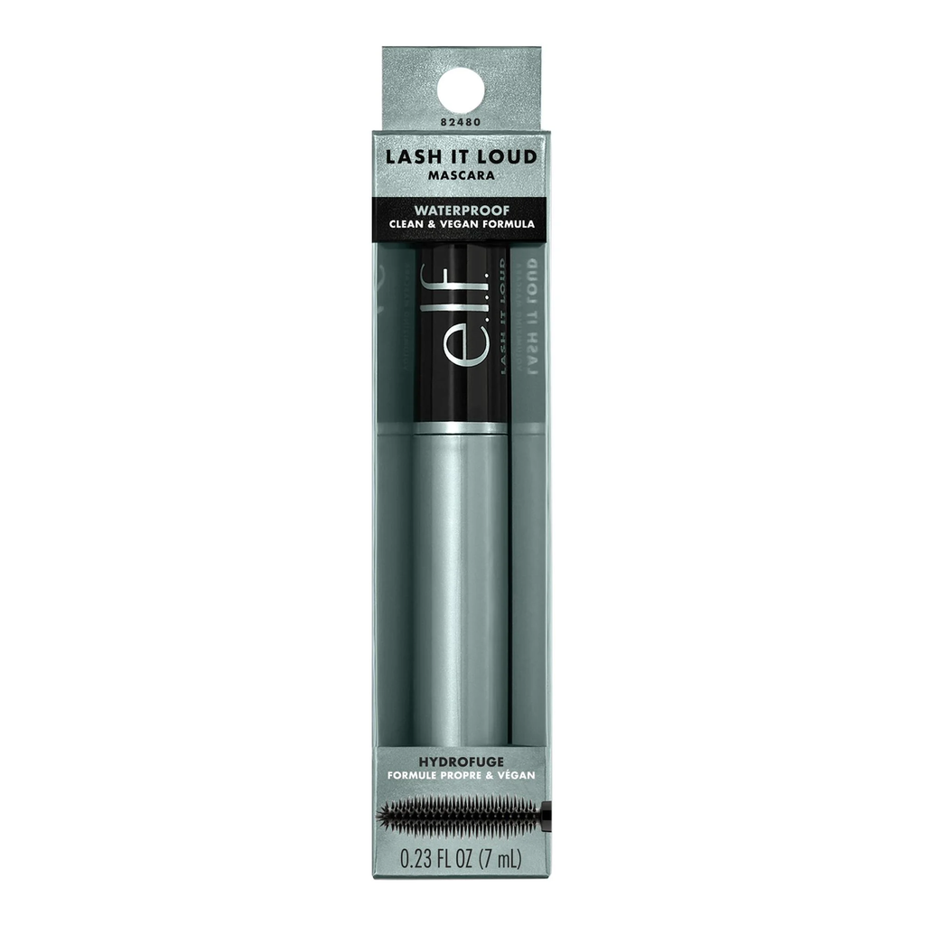 e.l.f. Lash It Loud Mascara packaging on a white background