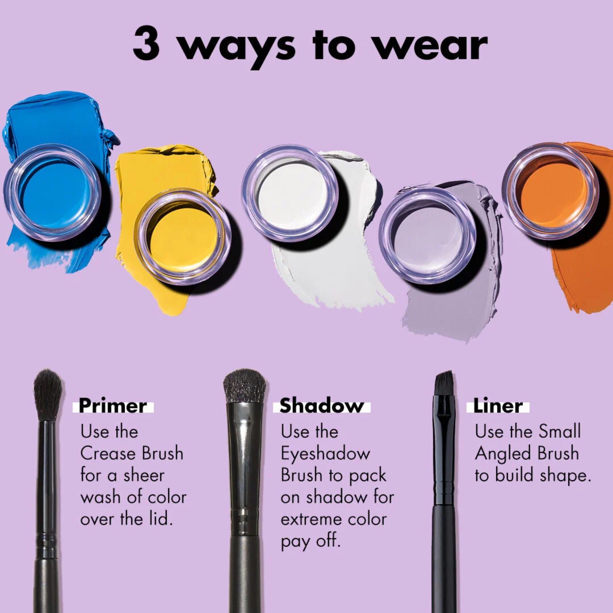 e.l.f. No Budge Cream Eyeshadow – 3-in-1 Crème Oogschaduw, Primer & Eyeliner