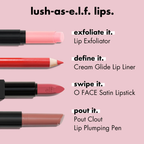 e.l.f. Cream Glide Lip Liner – Romige Lipliner met Semi-Matte Finish