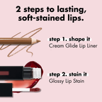 e.l.f. Glossy Lip Stain – Lip Tint met Glanzende Finish