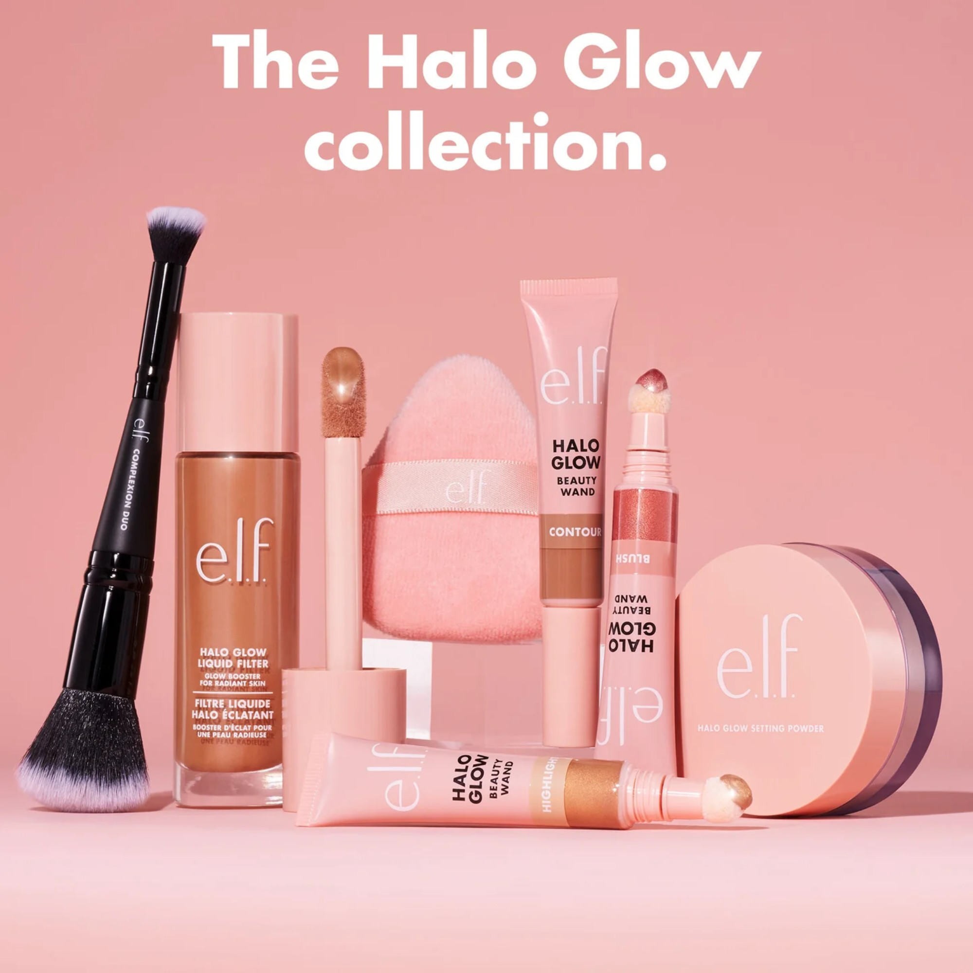 e.l.f. Halo Glow Setting Powder – Losse Fixeerpoeder met Soft-Focus Finish