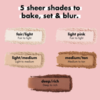 e.l.f. Halo Glow Setting Powder – Losse Fixeerpoeder met Soft-Focus Finish