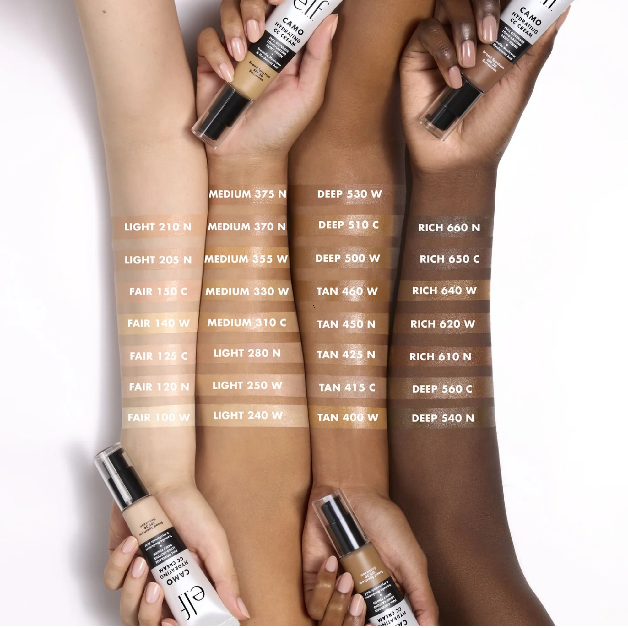 e.l.f. Hydrating Camo CC Cream – CC Cream met Volledige Dekking