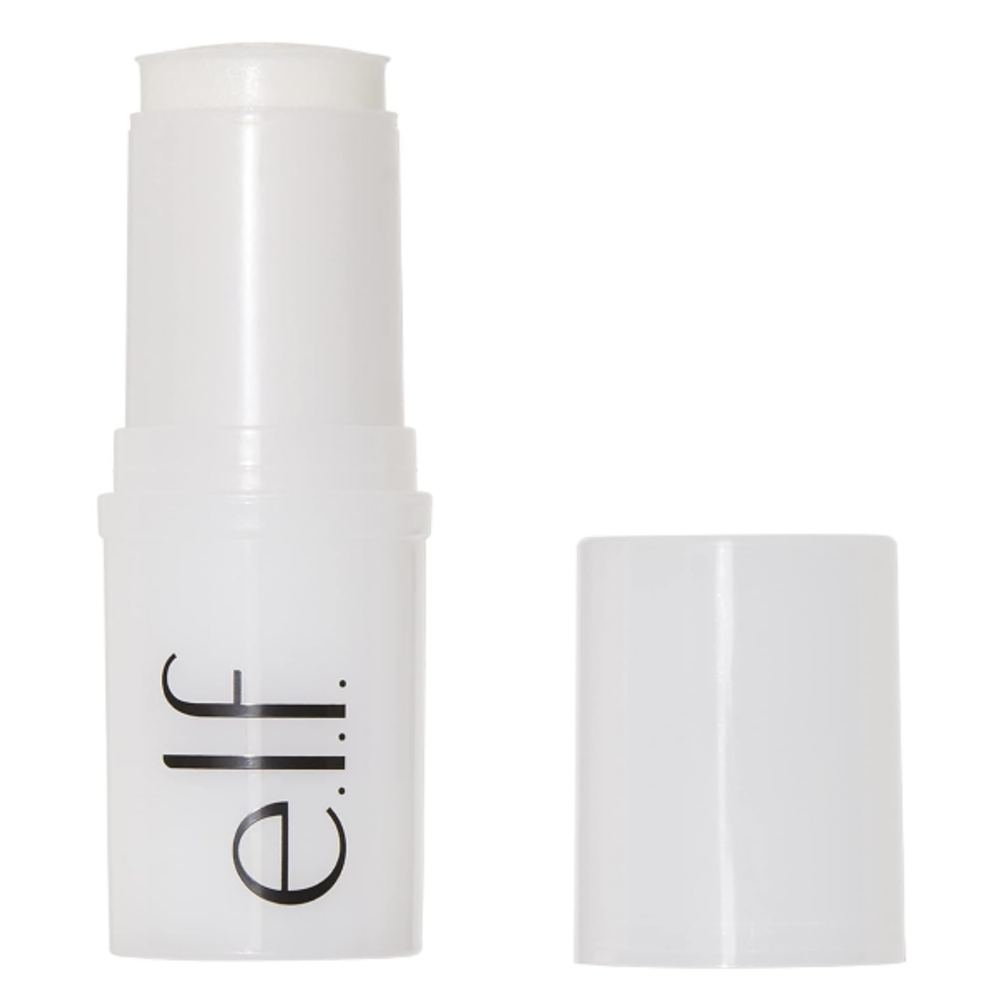 White open makeup stick with e.l.f. branding on a white background