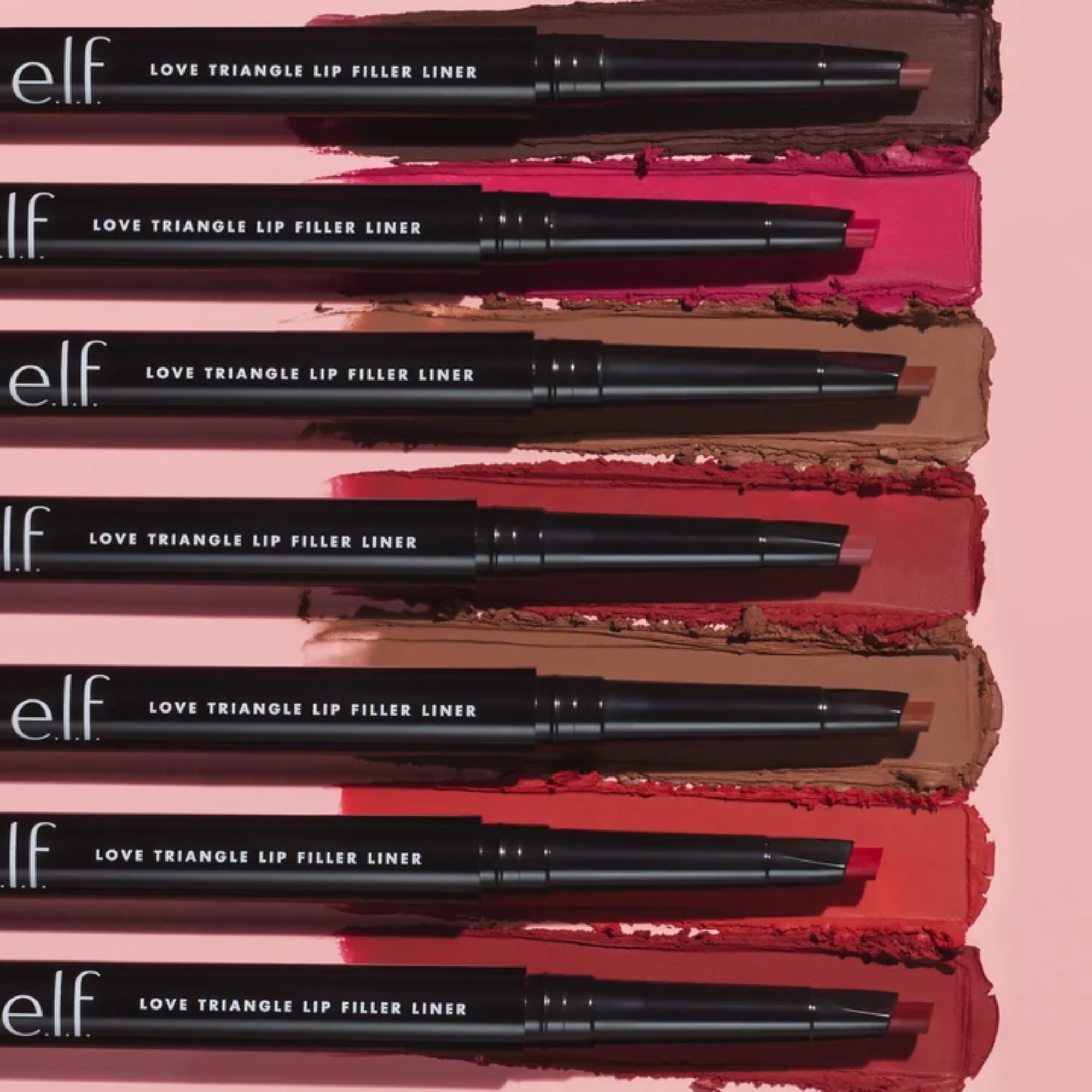 e.l.f. Love Triangle Lip Filler Liner, Hot Pink