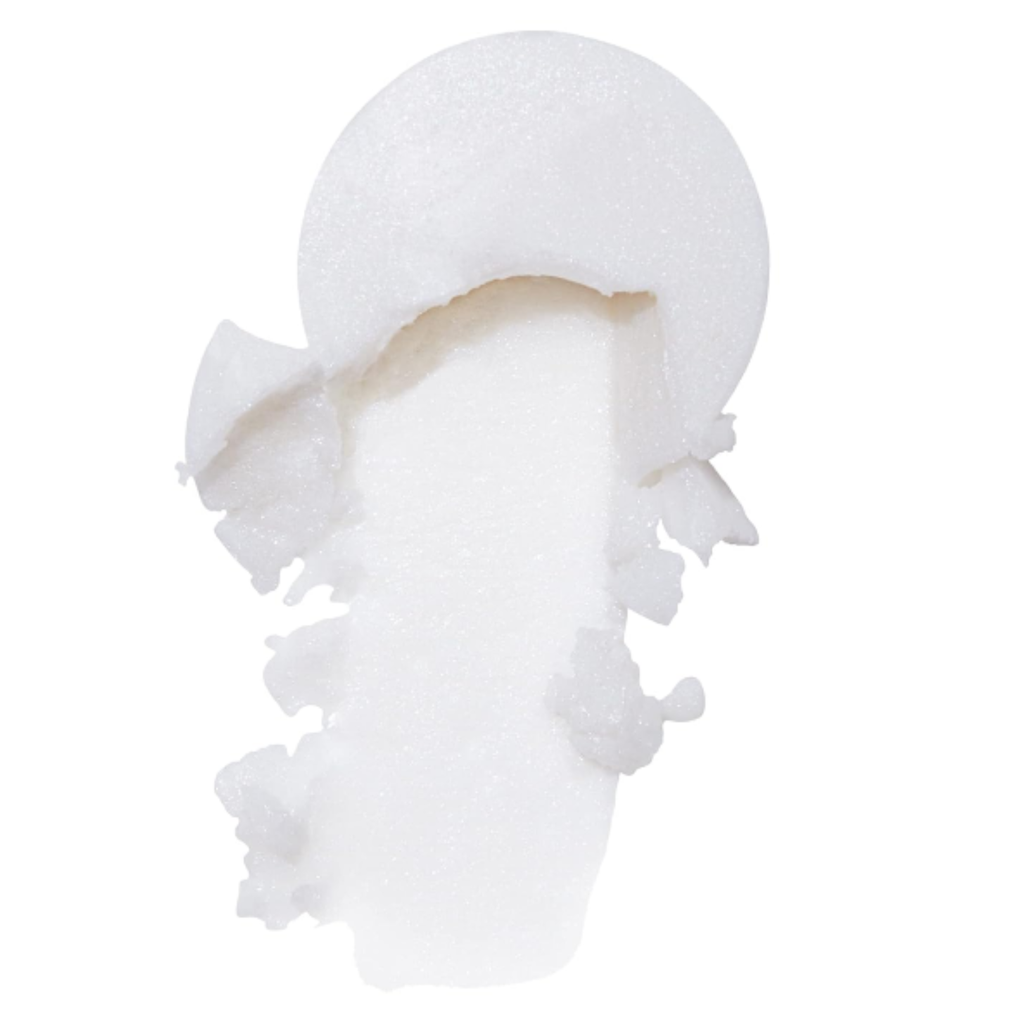 Close-up van de romige textuur van e.l.f. Daily Dew Stick met een dauwfrisse finish.