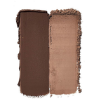 Kleurstalen van de wax en poeder uit de e.l.f. Eyebrow Kit.