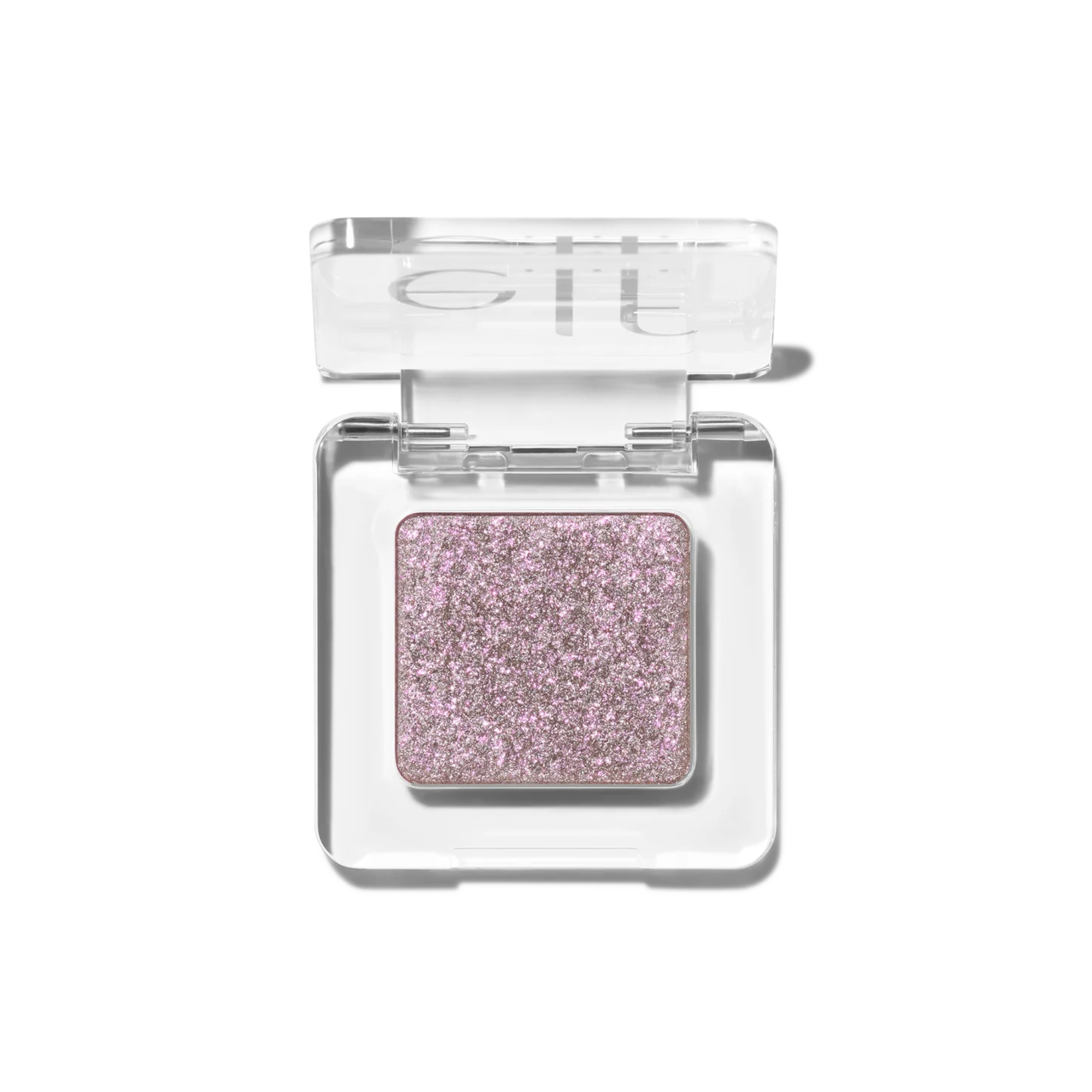 e.l.f. Fine As Fleck Glitter Eyeshadow in de tint Pop Off Pink met transparante glitterfinish en microfijne glitters.