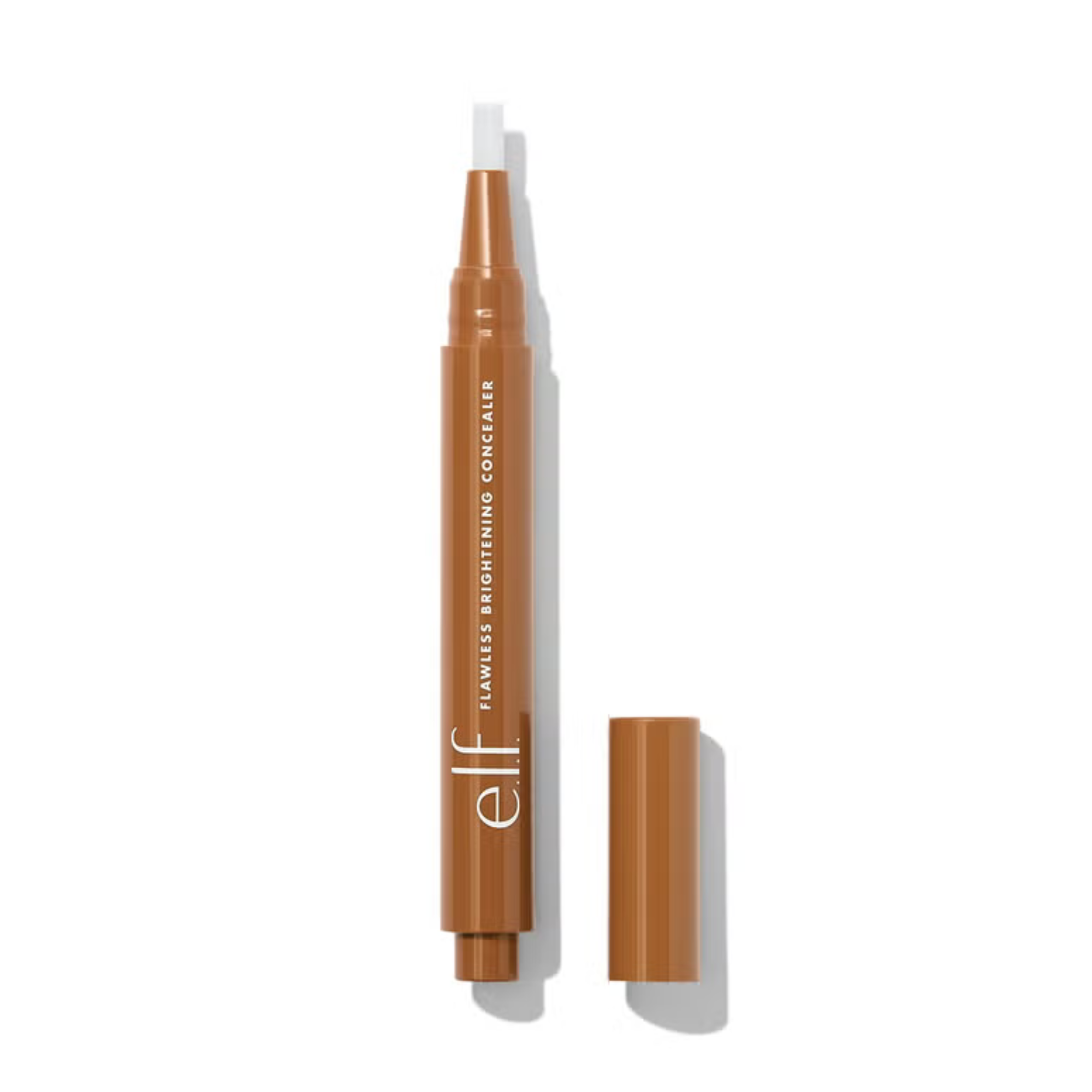 Elf concealer pen with cap on a white background