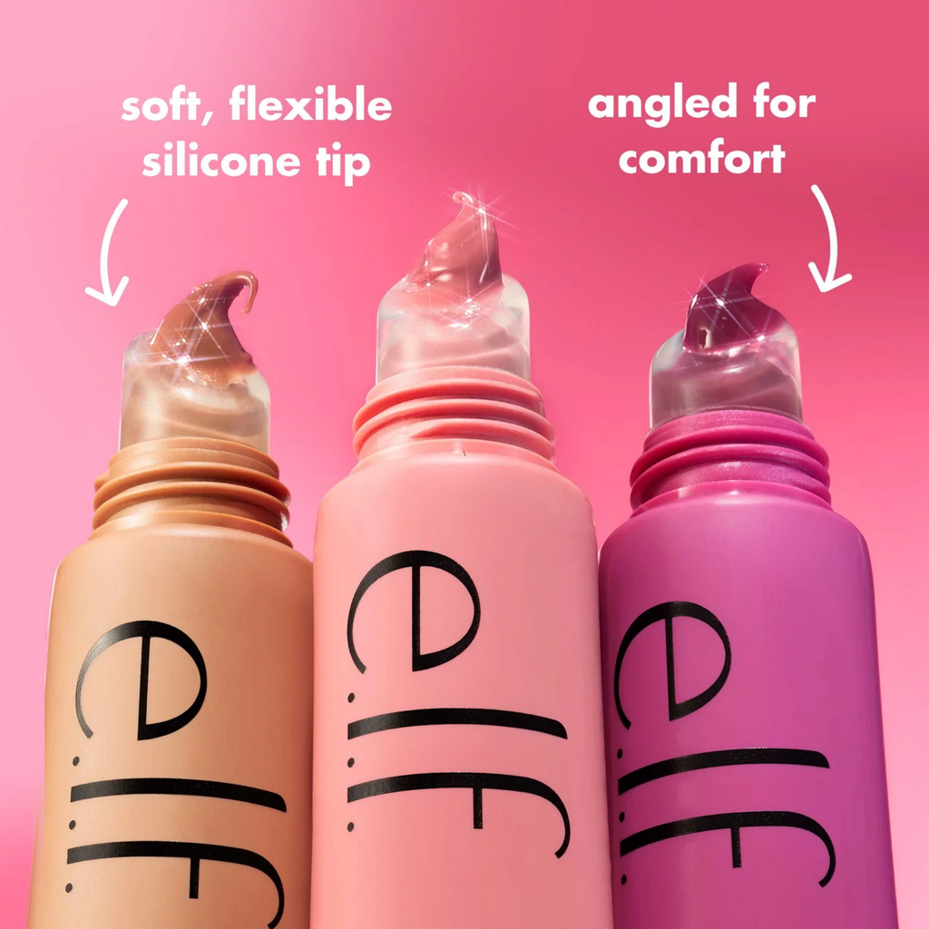 Overzicht van de beschikbare tinten van e.l.f. Glow Reviver Melting Lip Balm.