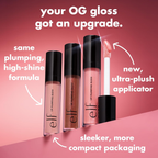 e.l.f. Lip Plumping Gloss – Lipgloss voor Volle Lippen en Stralende Glans
