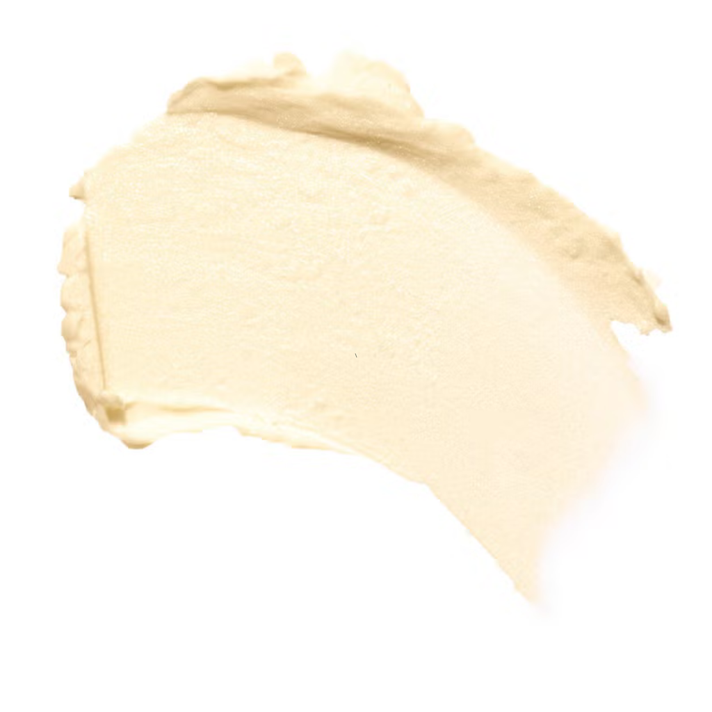 Close-up van de romige putty-textuur van e.l.f. Luminous Putty Primer met natuurlijke glow.
