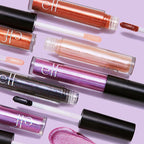 Overzicht van de beschikbare tinten van e.l.f. Prismatic Lip Gloss.