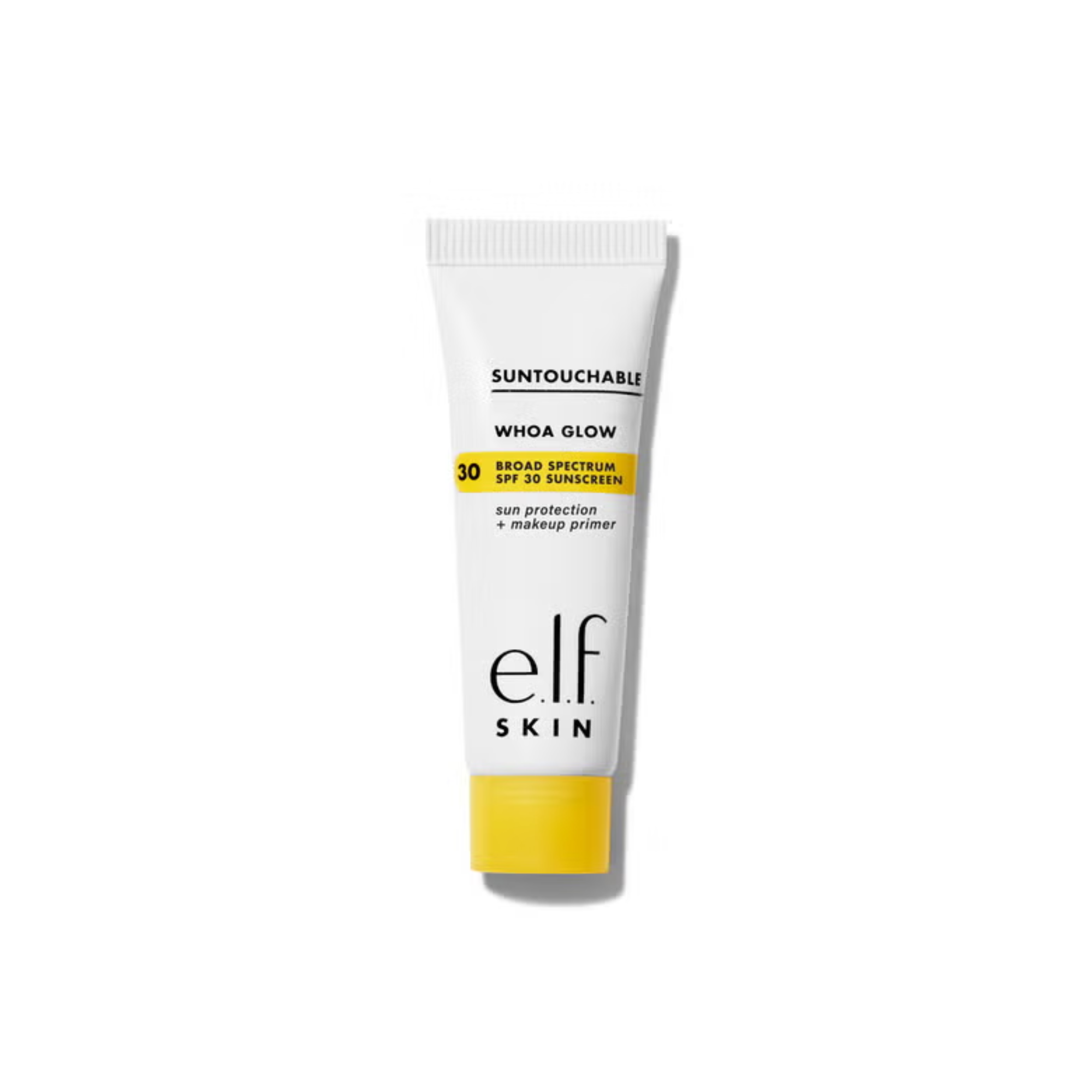 e.l.f. Suntouchable! Whoa Glow SPF 30 zonnebrandprimer met stralende finish en breedspectrum bescherming.