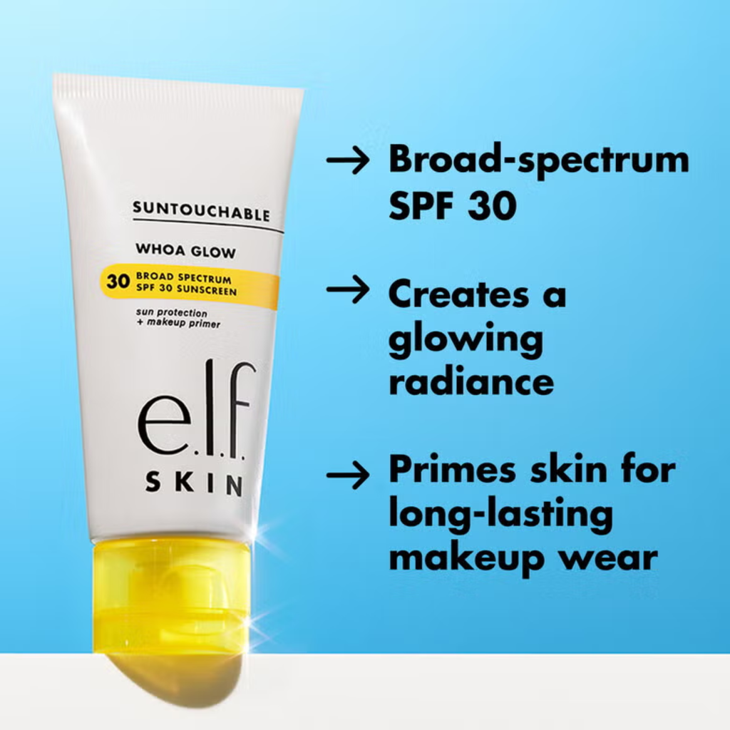 e.l.f. Mini Suntouchable Whoa Glow SPF 30 Glow Primer