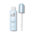 e.l.f. Vitamin C Serum bottle with dropper on a white background