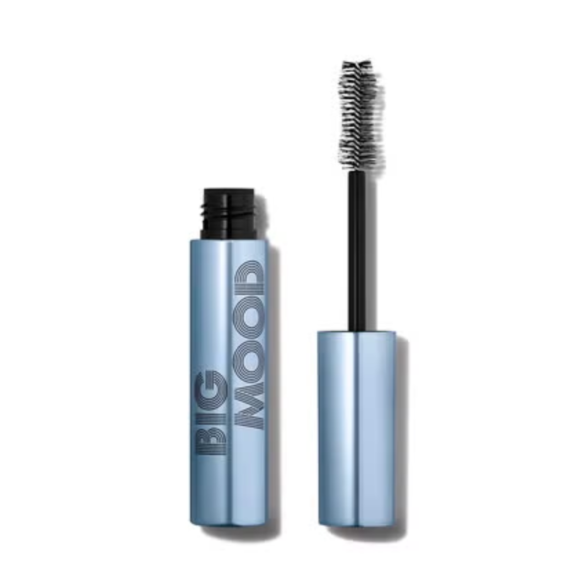 e.l.f. Big Mood Mascara Black Waterproof with hourglass brush wand