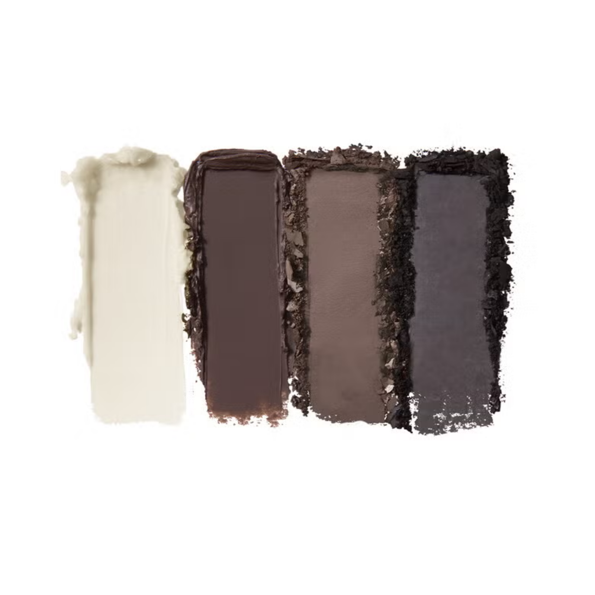 e.l.f. Bite Size Brow Palette eyebrow powder and wax duo compact swatch in black