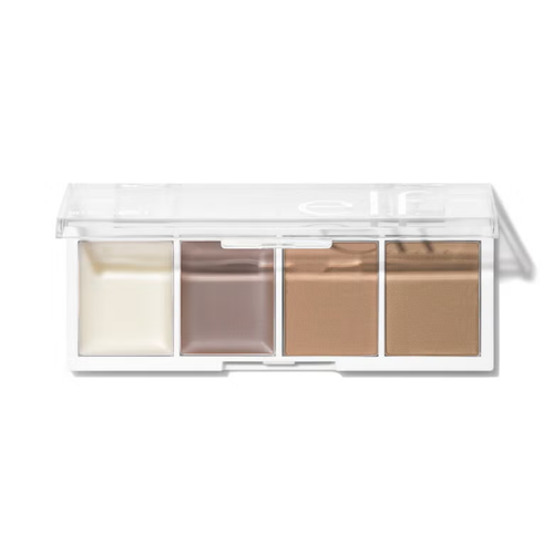 e.l.f. Bite Size Brow Palette eyebrow powder and wax duo compact palette in blonde