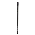 Black makeup brush on a white background