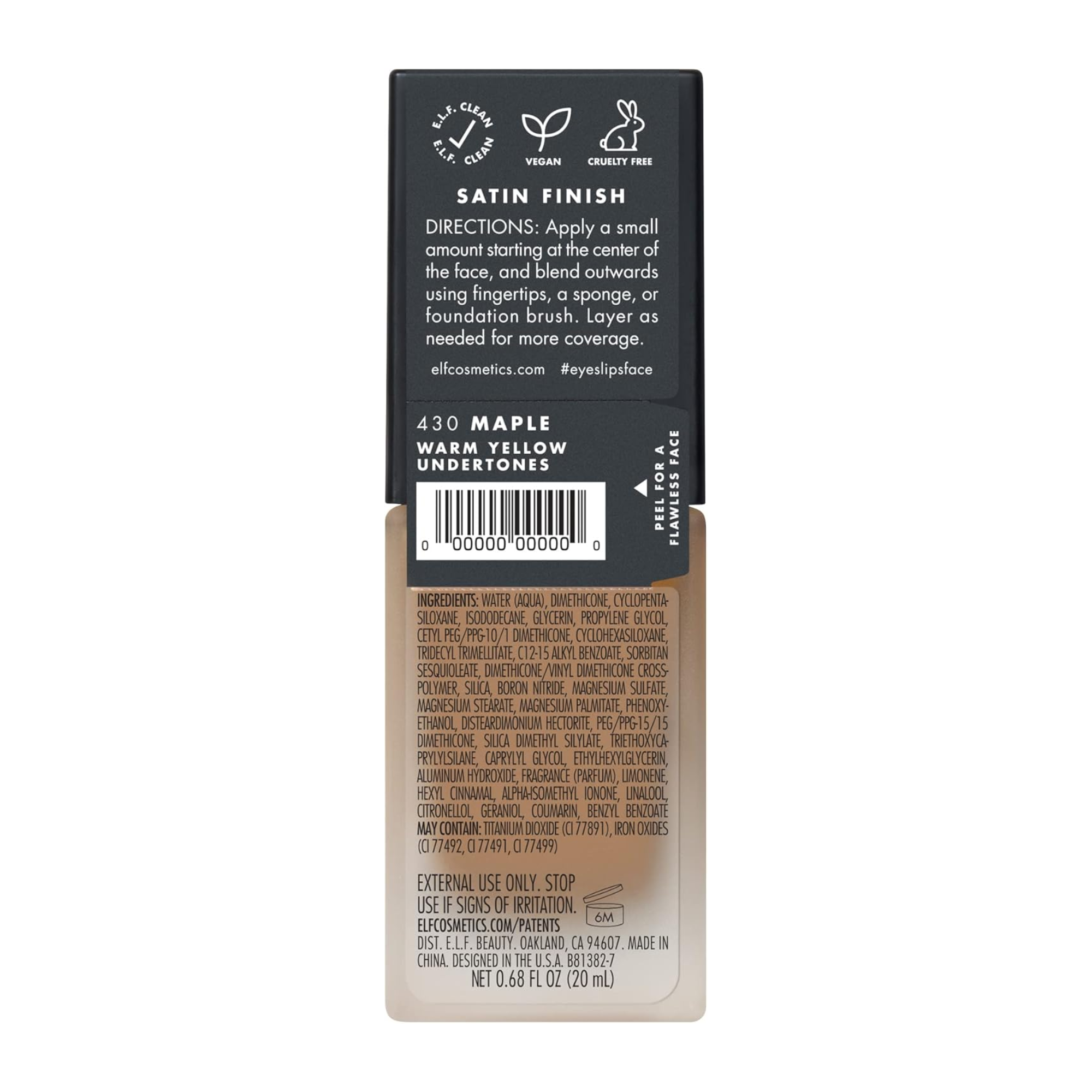 e.l.f. Flawless Satin Foundation