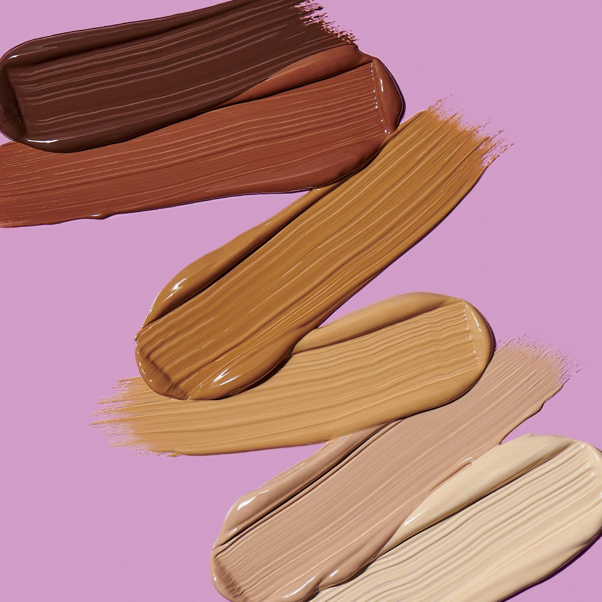 e.l.f. Flawless Satin Foundation shade swatches