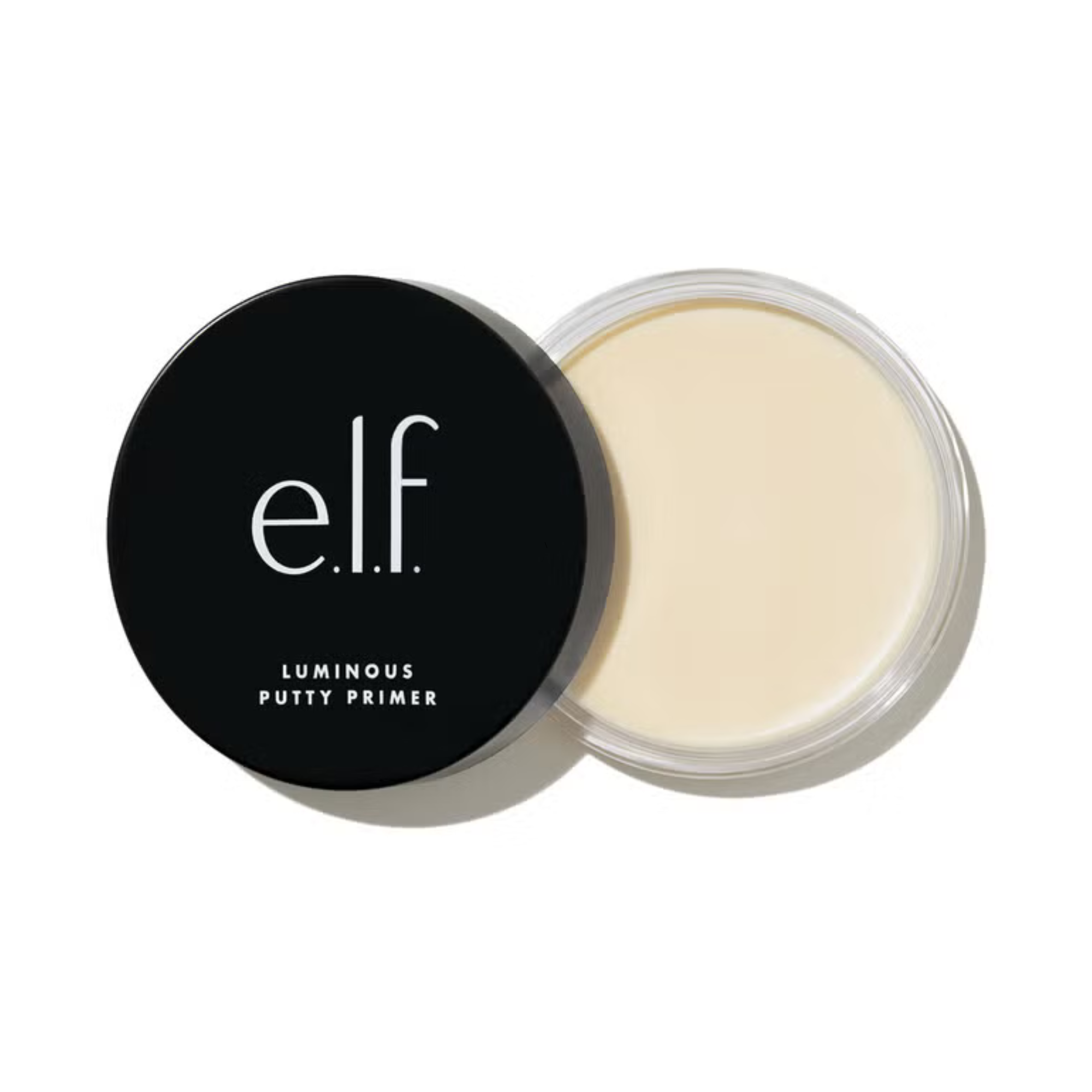 e.l.f. Luminous Putty Primer Universal Glow radiant face primer jar