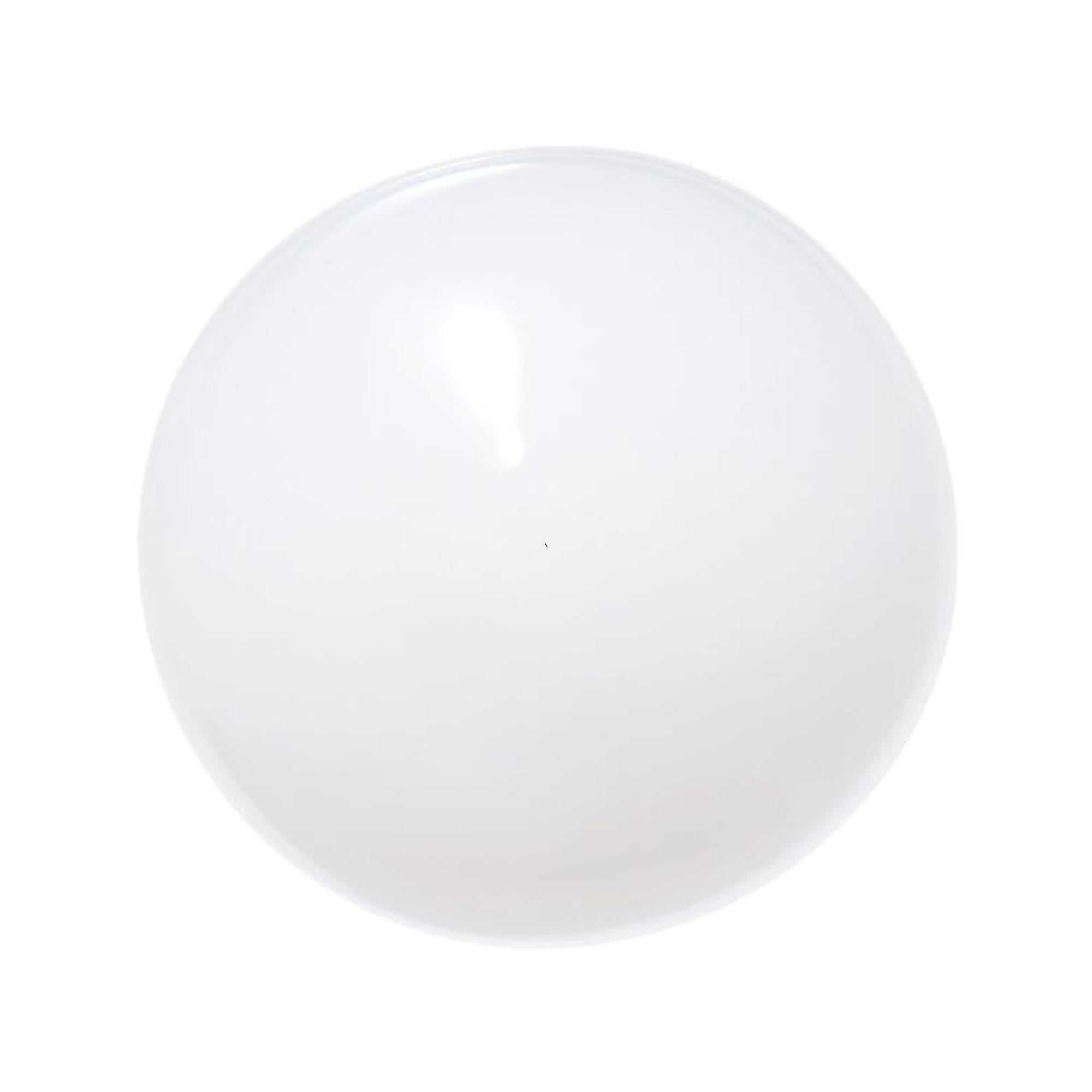 White swatch of skin cleanser on a white background