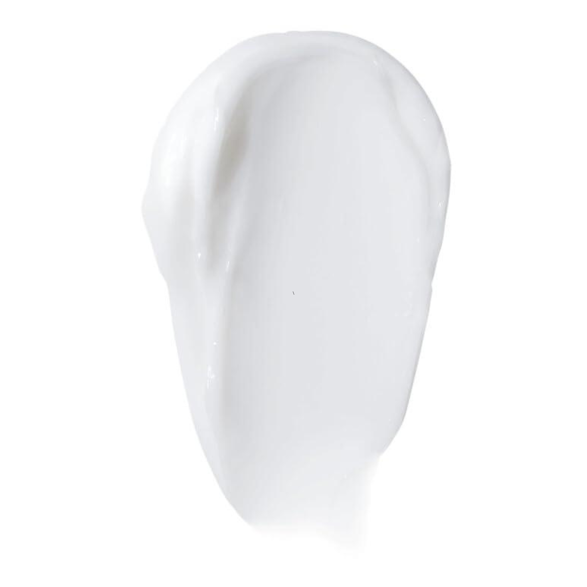 Swatch of the moisturizer on a white background
