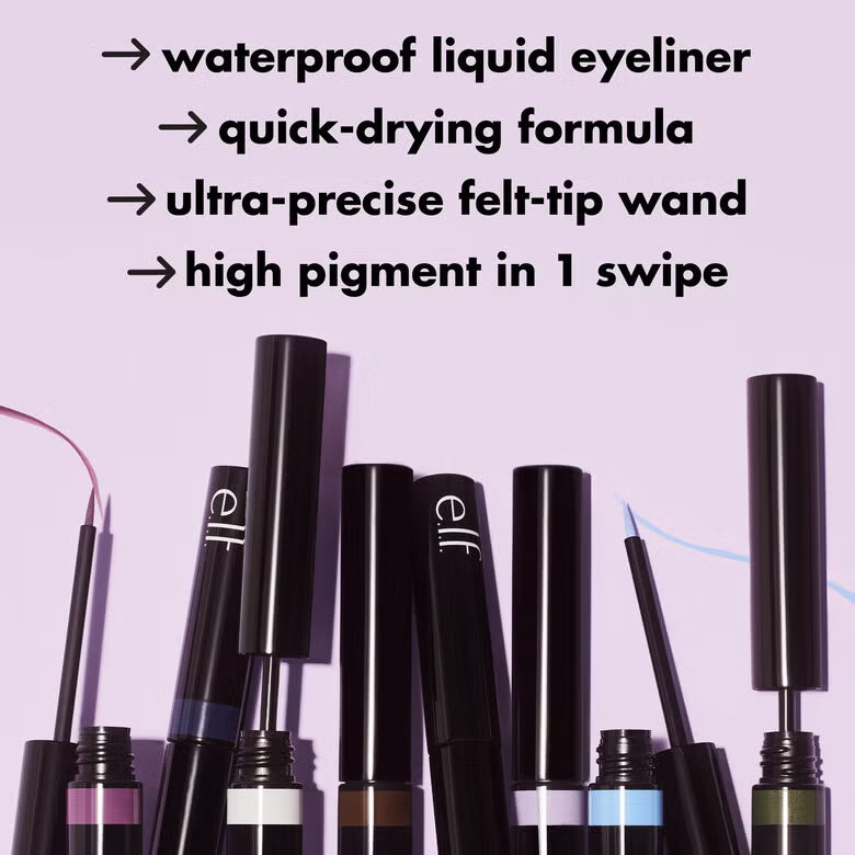 e.l.f. H2O Proof Inkwell Eyeliner (Black)